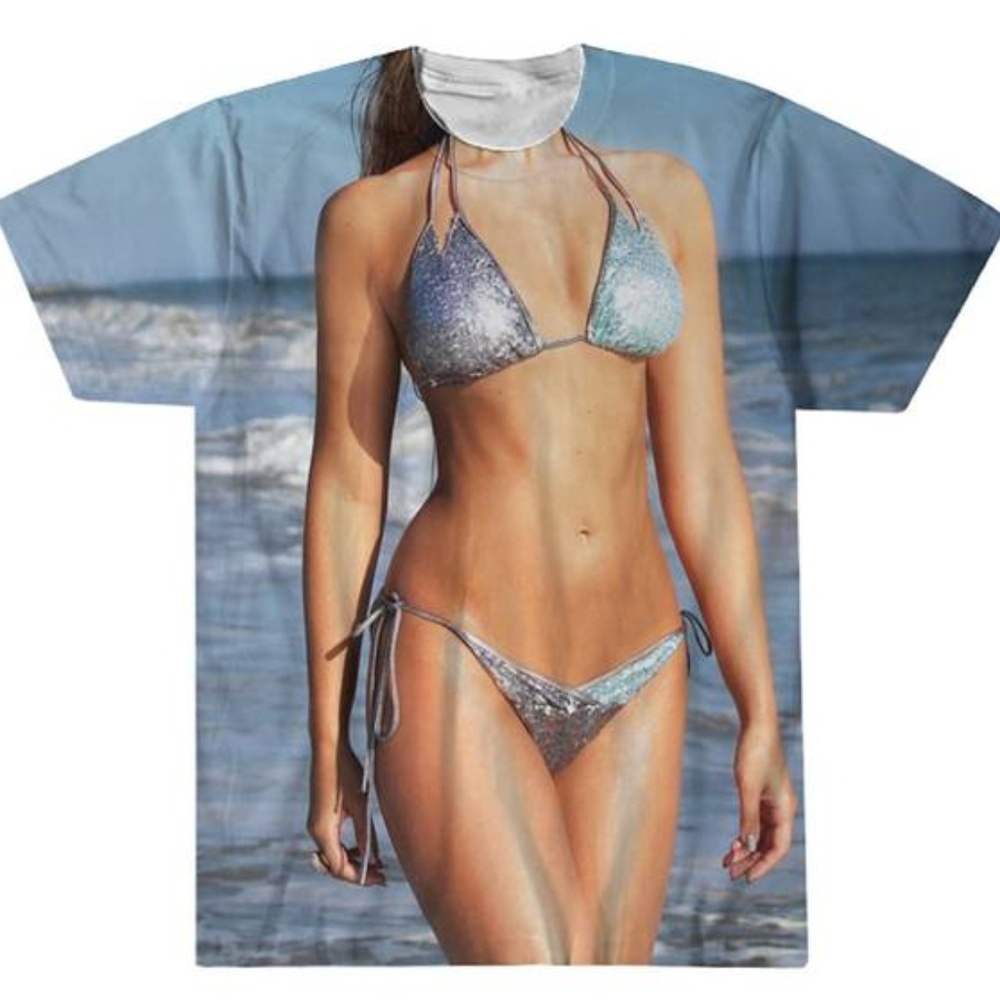 NEW Bikini Girl Funny T-Shirt #6456235